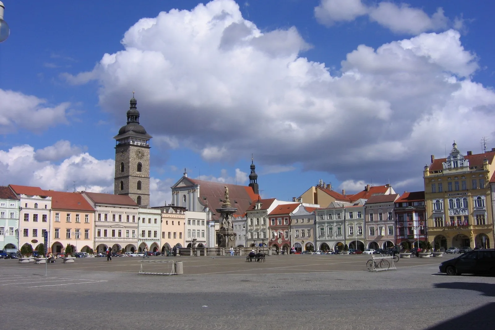 České Budějovice — destination of transfer from Prague Airport