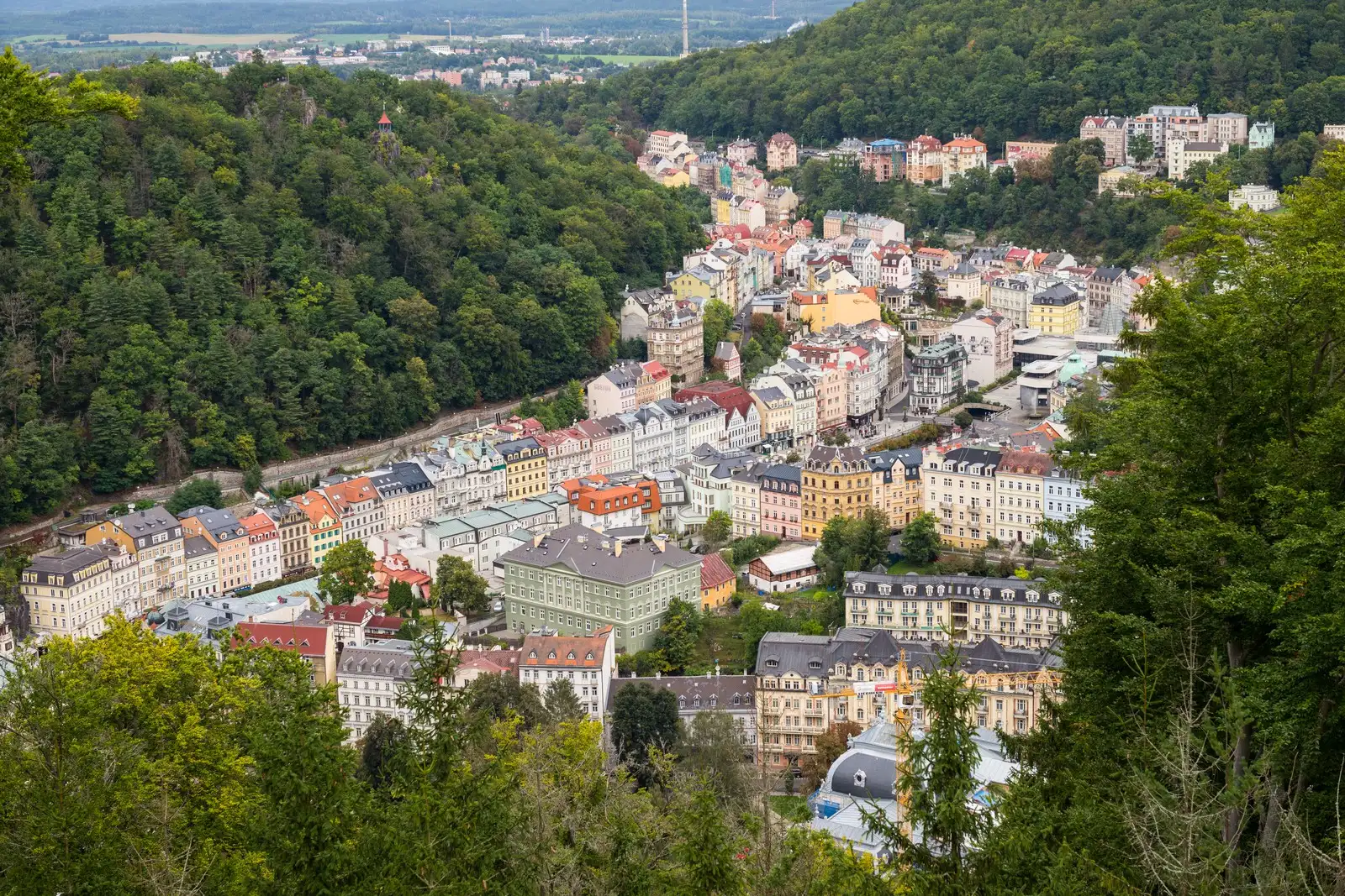 Karlovy Vary — transfer destination from Prague Airport