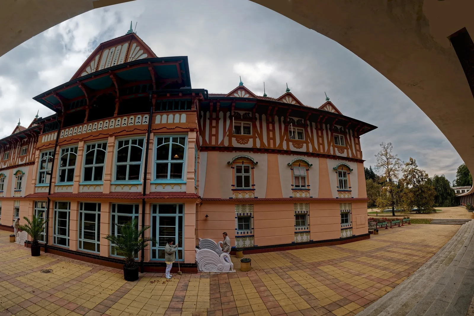 Luhačovice — destination of transfer from Prague Airport