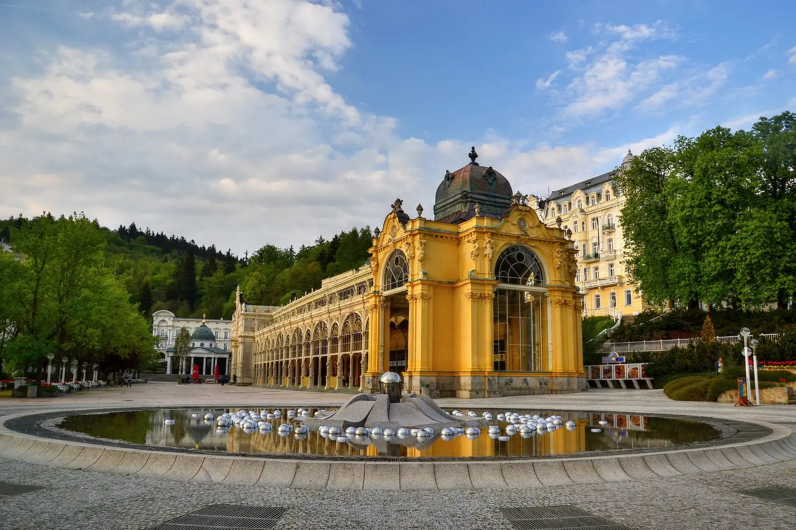 Mariánské Lázně — destination of transfer from Prague Airport