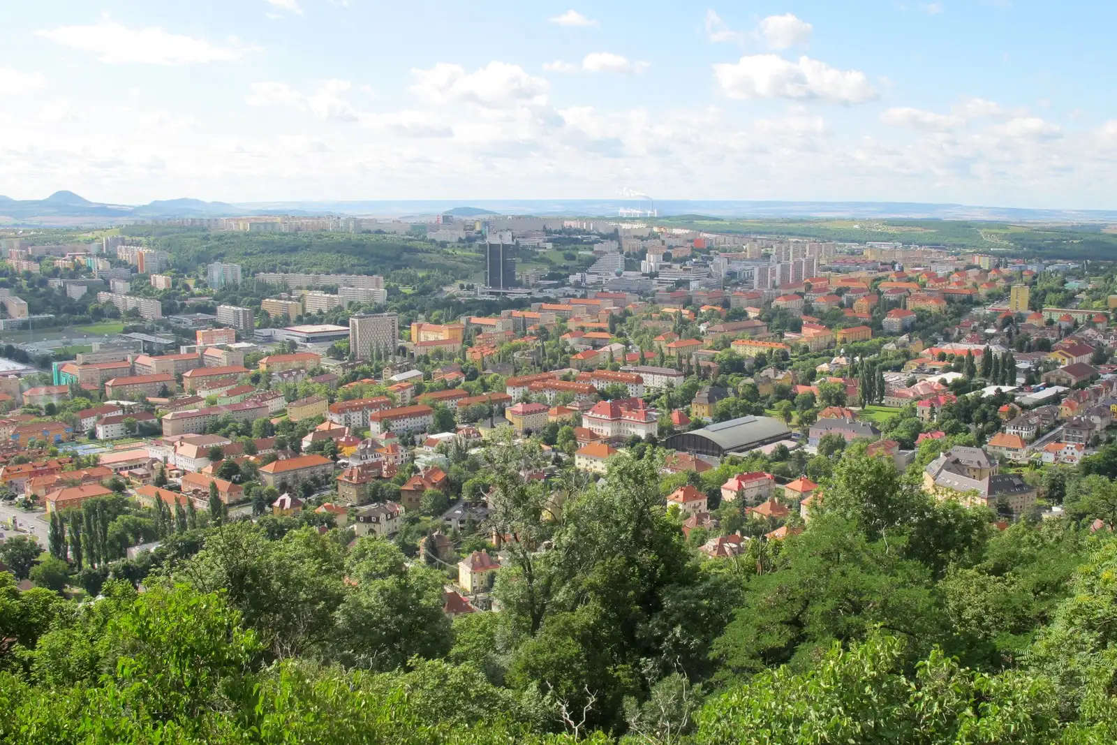 Most — transfer destination from Prague Airport