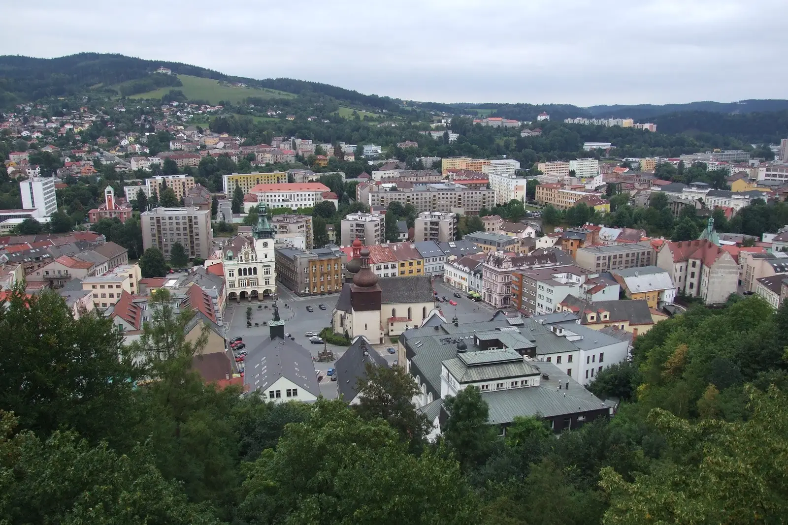 Náchod — destination of transfer from Prague Airport