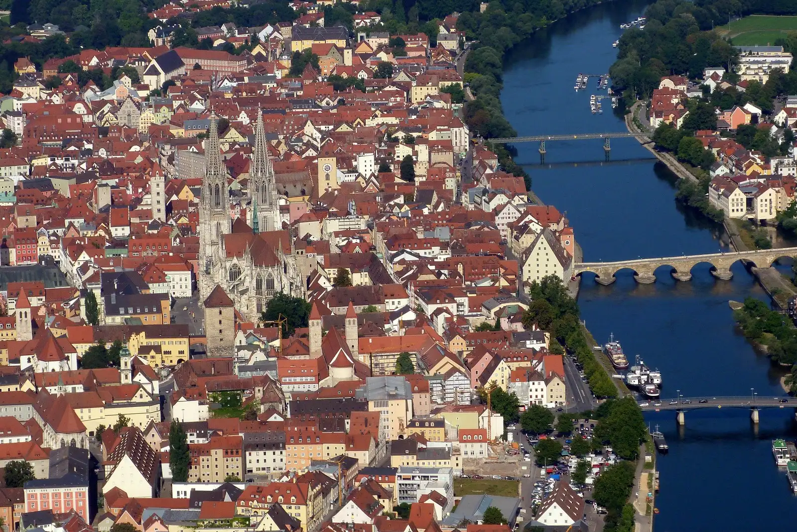 Regensburg — destination of transfer from Prague Airport