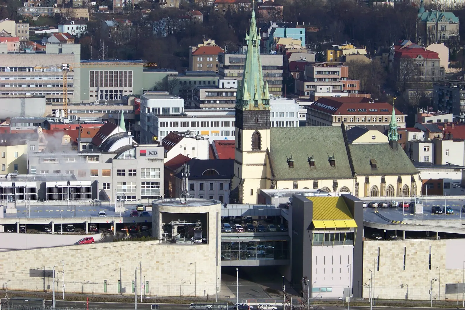 Ústí nad Labem — destination of transfer from Prague Airport
